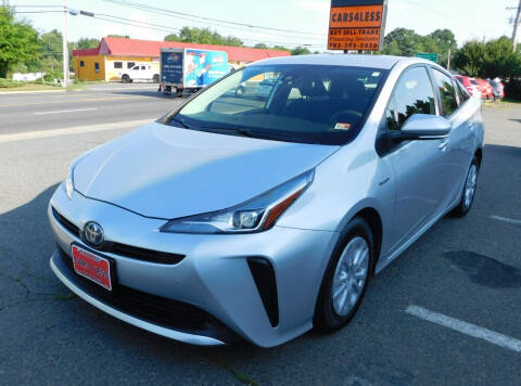 2021 Toyota Prius for sale at Cars 4 Less in Manassas VA
