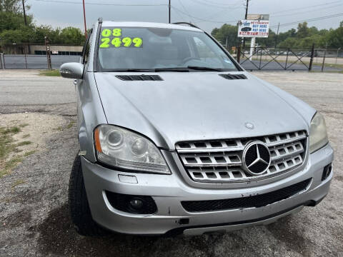 2008 Mercedes-Benz M-Class for sale at SCOTT HARRISON MOTOR CO in Houston TX