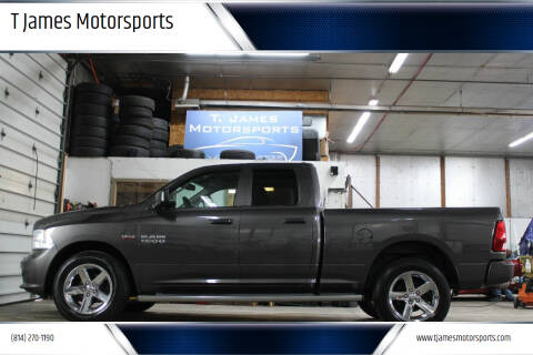 2014 RAM 1500 for sale at T James Motorsports in Gibsonia PA