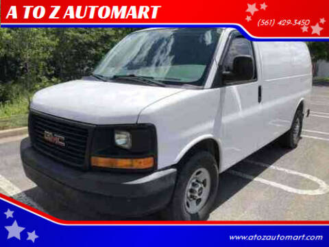2005 gmc savana 2500 cargo van for sale