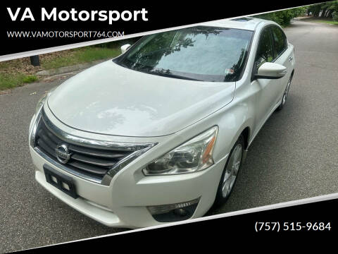 2013 Nissan Altima for sale at VA Motorsport in Chesapeake VA