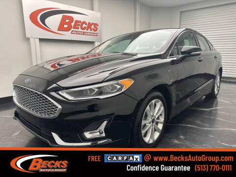 2019 Ford Fusion Energi for sale at Becks Auto Group in Mason OH