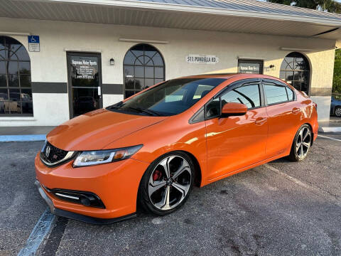 2015 Honda Civic for sale at Supreme Motor Sports in North Fort Myers FL