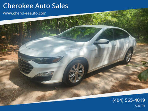 2019 Chevrolet Malibu for sale at Cherokee Auto Sales "South" in Mcdonough GA