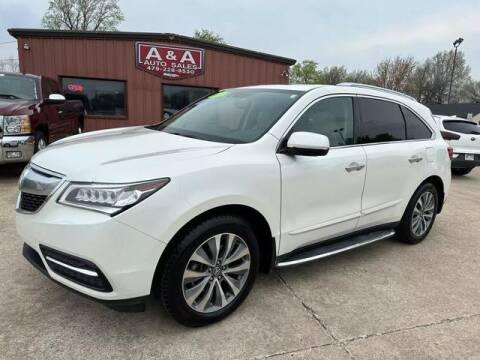 2014 Acura MDX for sale at A & A Auto Sales in Fayetteville AR