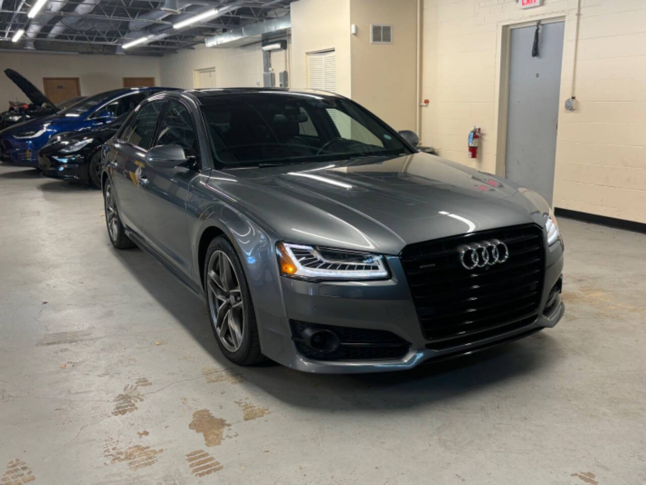 2017 Audi A8 L for sale at GHOST AUTOWERKZ in Northbrook, IL