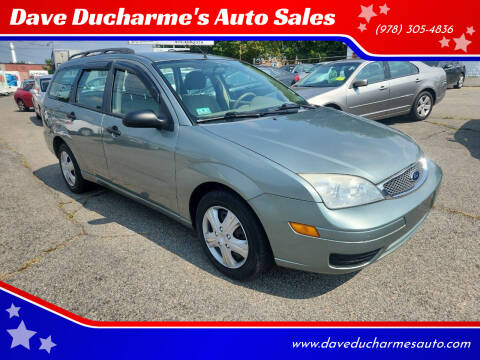 2005 Ford Focus for sale at Dave Ducharme's Auto Sales in Lowell MA