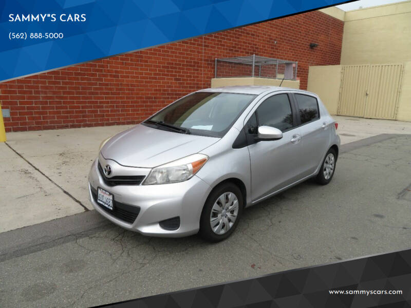 2012 Toyota Yaris for sale at SAMMY"S CARS in Bellflower CA