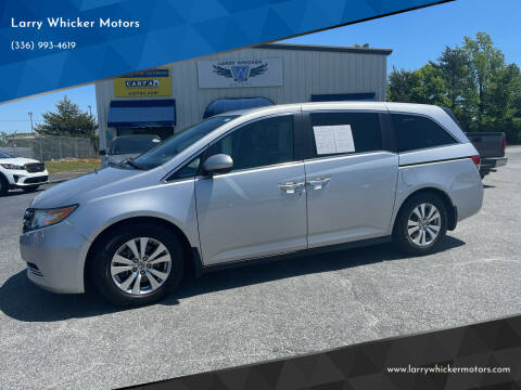 2015 Honda Odyssey for sale at Larry Whicker Motors in Kernersville NC