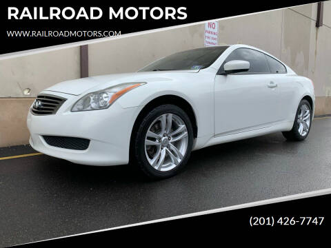 2010 Infiniti G37 Coupe for sale at RAILROAD MOTORS in Hasbrouck Heights NJ