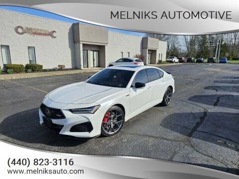 2023 Acura TLX for sale at Melniks Automotive in Berea OH