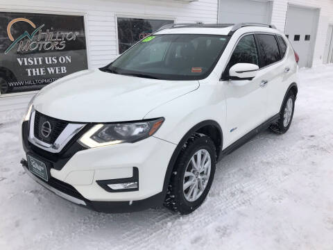 2017 Nissan Rogue Hybrid for sale at HILLTOP MOTORS INC in Caribou ME