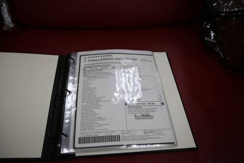 2018 Dodge Challenger SRT Demon