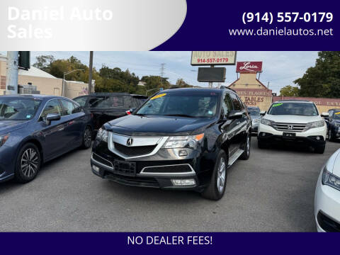 2012 Acura MDX for sale at Daniel Auto Sales in Yonkers NY