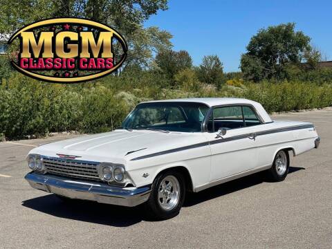 1962 Chevrolet Impala for sale at MGM CLASSIC CARS in Addison IL