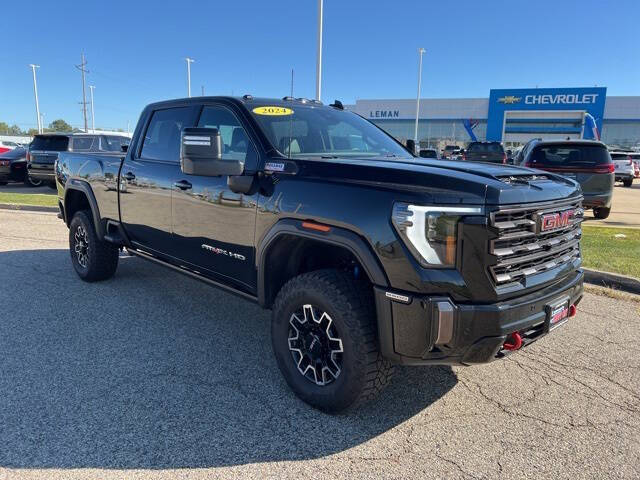 Used 2024 GMC Sierra 2500HD AT4X with VIN 1GT49ZEY7RF228470 for sale in Bloomington, IL