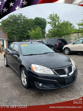 2009 Pontiac G6 for sale at Macks Motor Sales in Chicago IL