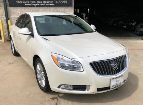 2012 Buick Regal for sale at KAYALAR MOTORS SUPPORT CENTER in Houston TX