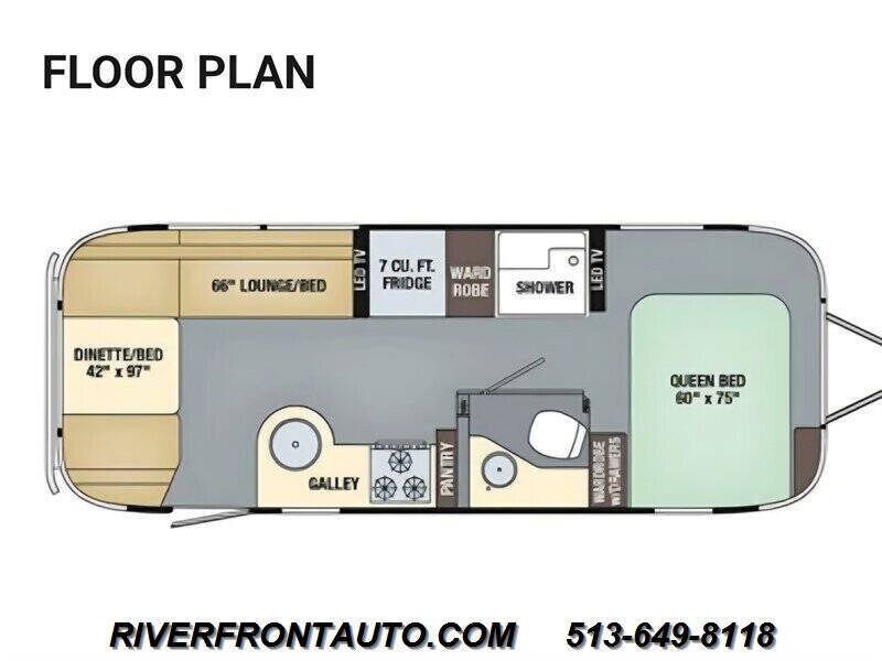 2018 Airstream Flying Cloud 25FB