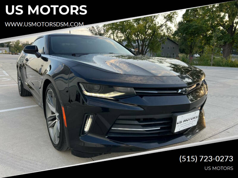 2016 Chevrolet Camaro for sale at US MOTORS in Des Moines IA