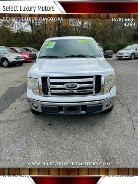 2010 Ford F-150 for sale at Select Luxury Motors in Cumming GA