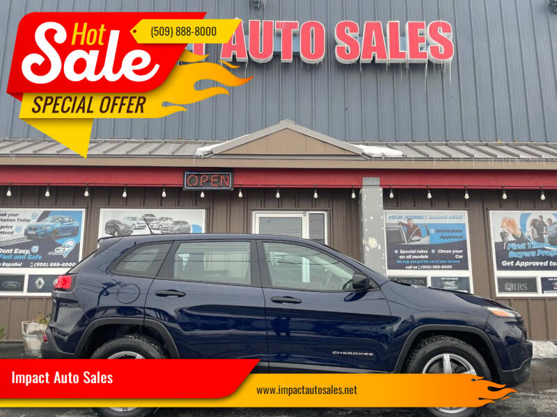 2015 Jeep Cherokee for sale at Impact Auto Sales in Wenatchee WA