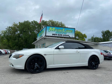 2007 BMW 6 Series for sale at Mainline Auto in Jacksonville FL