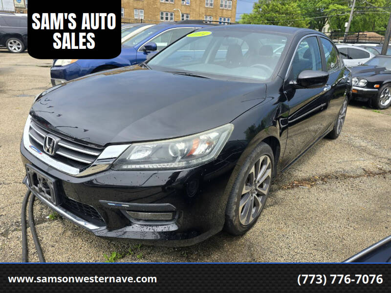 2014 Honda Accord for sale at SAM'S AUTO SALES in Chicago IL