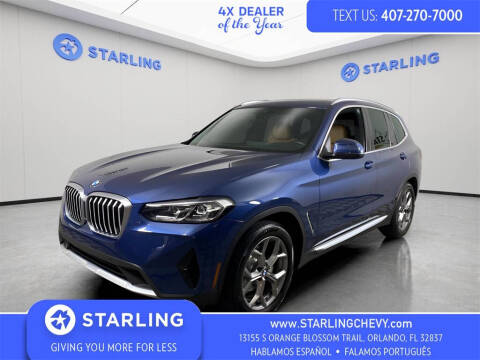 2022 BMW X3 for sale at Pedro @ Starling Chevrolet in Orlando FL