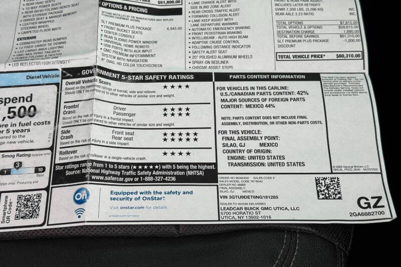 2022 GMC Sierra 1500 Limited SLT