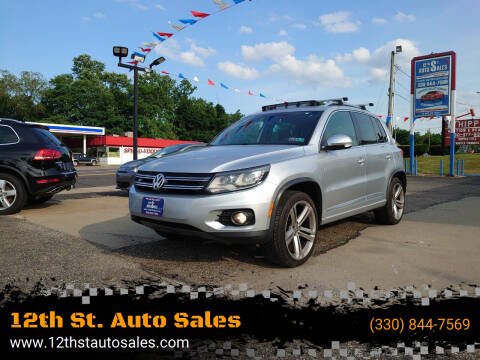 2014 Volkswagen Tiguan for sale at 12th St. Auto Sales in Canton OH
