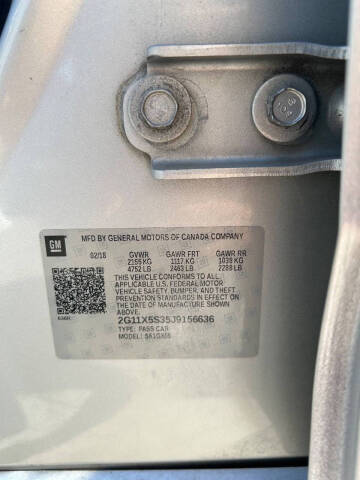 2018 Chevrolet Impala LS Fleet