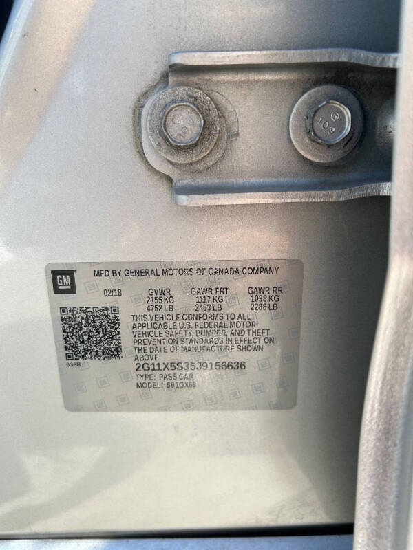 2018 Chevrolet Impala LS Fleet