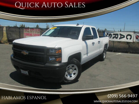 2015 Chevrolet Silverado 1500 for sale at Quick Auto Sales in Ceres CA