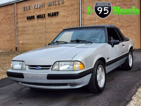 1991 Ford Mustang for sale at I-95 Muscle in Hope Mills NC
