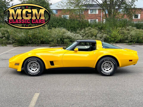 1981 Chevrolet Corvette for sale at MGM CLASSIC CARS in Addison IL