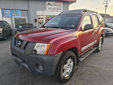 2006 Nissan Xterra for sale at AutoPro Virginia LLC in Virginia Beach VA