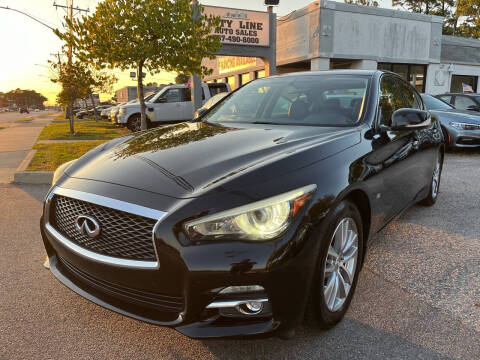 2015 Infiniti Q50 for sale at City Line Auto Sales in Norfolk VA