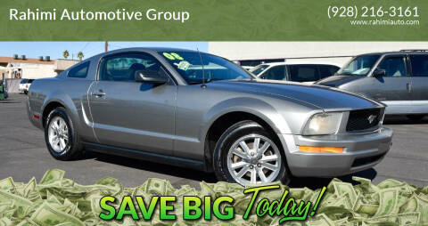 2008 Ford Mustang for sale at Rahimi Automotive Group in Yuma AZ