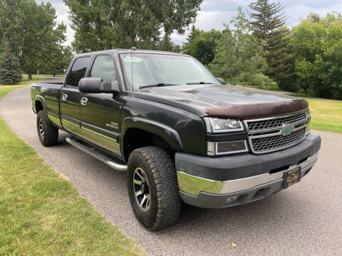 2005 Chevrolet Silverado 2500HD for sale at BELOW BOOK AUTO SALES in Idaho Falls ID