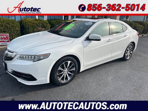 2016 Acura TLX for sale at Autotec Auto Sales in Vineland NJ