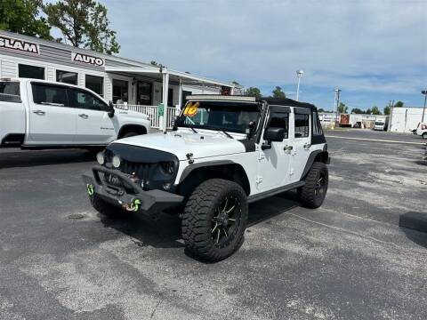 2016 Jeep Wrangler Unlimited for sale at Grand Slam Auto Sales in Jacksonville NC