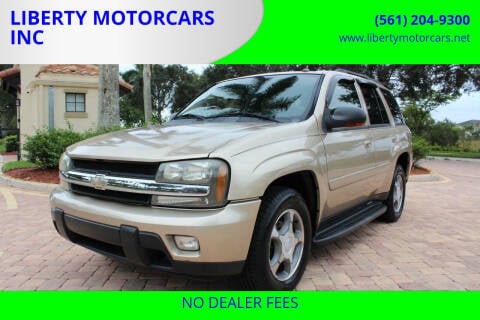 2005 Chevrolet TrailBlazer for sale at LIBERTY MOTORCARS INC in Royal Palm Beach FL