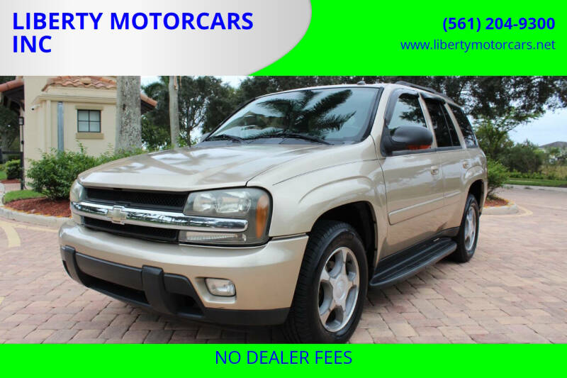 2005 Chevrolet TrailBlazer for sale at LIBERTY MOTORCARS INC in Royal Palm Beach FL