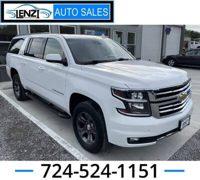 2016 Chevrolet Suburban for sale at LENZI AUTO SALES in Sarver PA