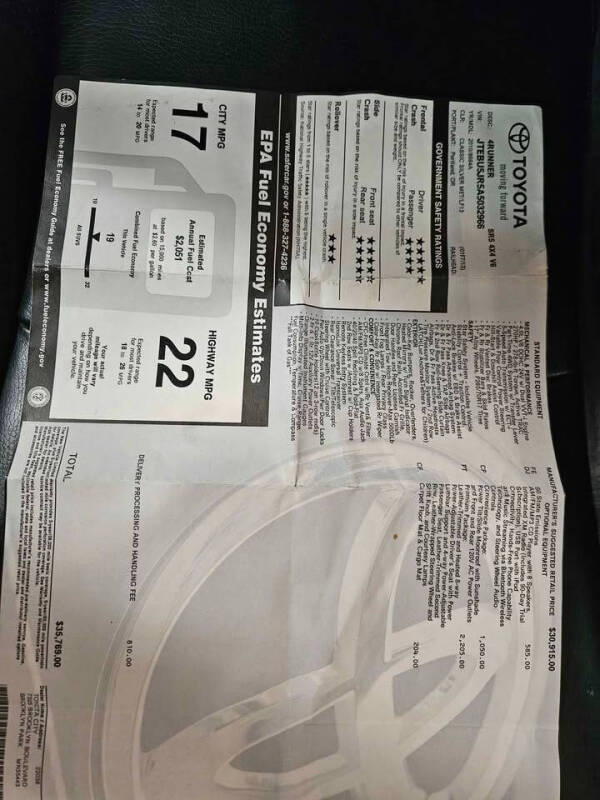 2010 Toyota 4Runner SR5