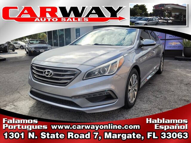 2015 Hyundai Sonata for sale at CARWAY Auto Sales - Oakland Park in Oakland Park FL