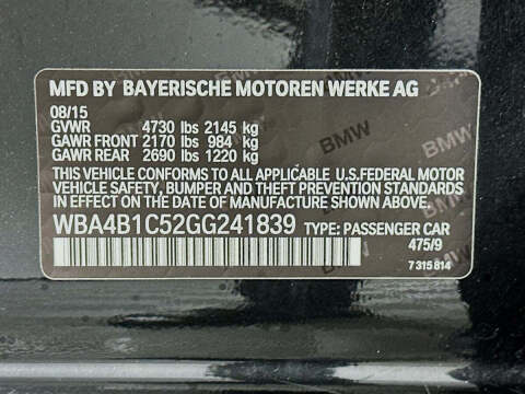 2016 BMW 4 Series 435i Gran Coupe