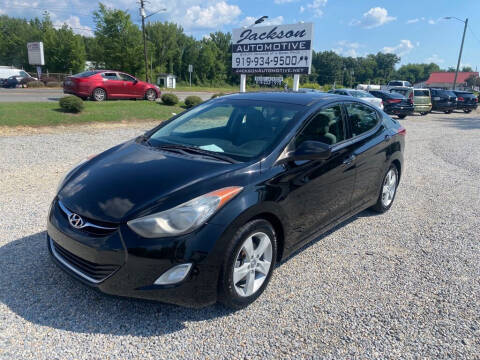 2013 Hyundai Elantra for sale at Jackson Automotive in Smithfield NC