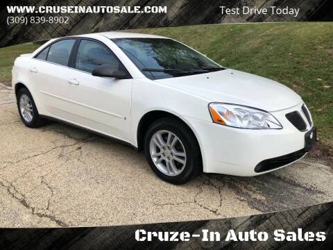 2006 Pontiac G6 for sale at Cruze-In Auto Sales in East Peoria IL